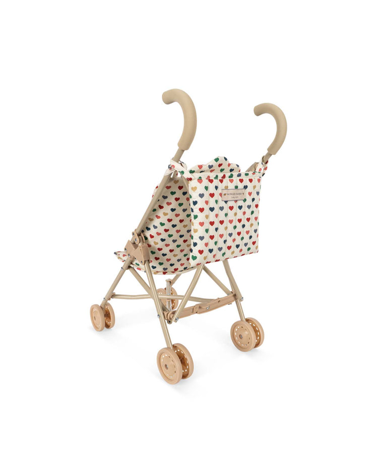 konges sløjd doll stroller in coeur coloré play Little