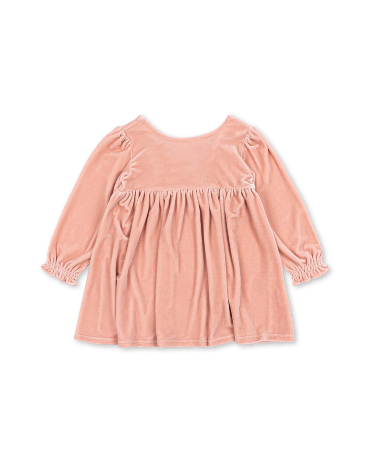 konges sløjd gia bow dress in mellow rose kids Little