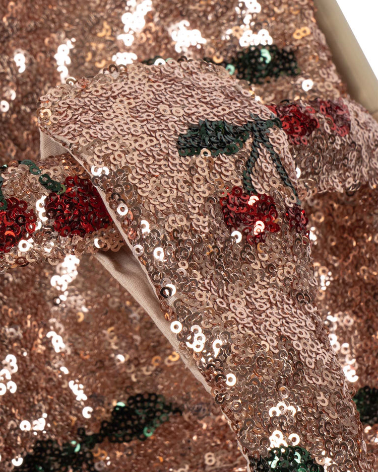 konges sløjd sparkly doll stroller in cherry sequin play Little