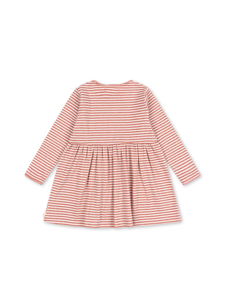 konges sløjd roli stripe dress in rose cream stripe kids Little