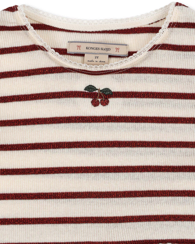 konges sløjd roli stripe dress in creamy stripe kids Little