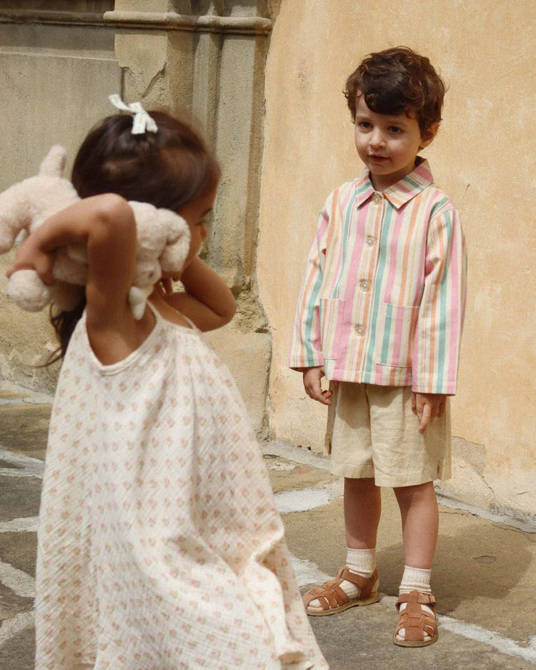 konges sløjd coco strap dress in carta rosa kids Little