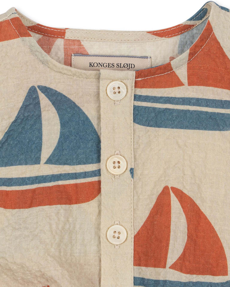 konges sløjd elliot romper in ahoy baby Little