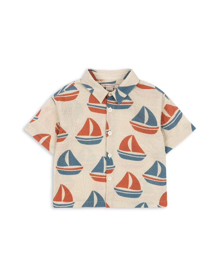 konges sløjd elliot short sleeve shirt in ahoy kids Little
