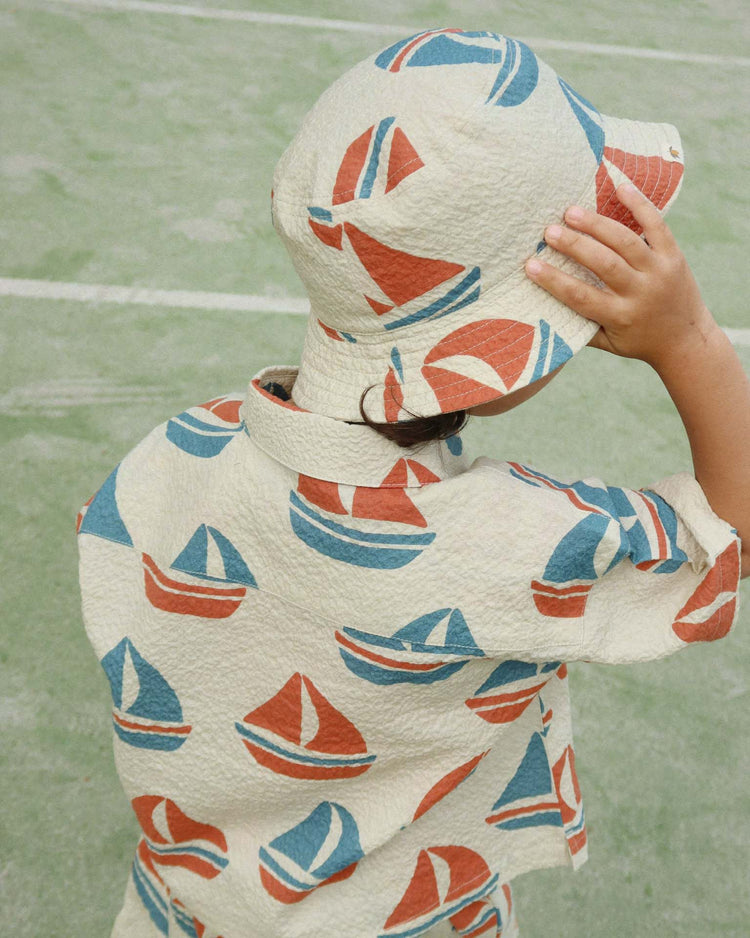 konges sløjd elliot short sleeve shirt in ahoy kids Little