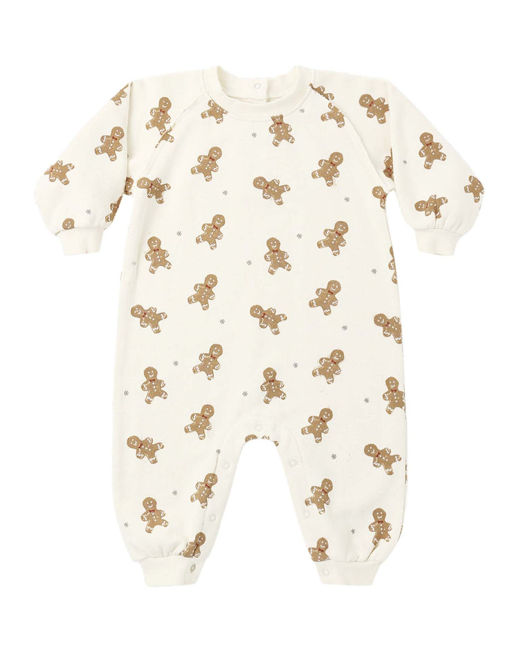 rylee + cru raglan jumpsuit in gingerbread baby Little