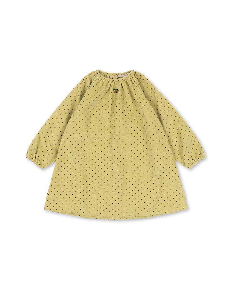 konges sløjd marlo dress in dot leek kids Little
