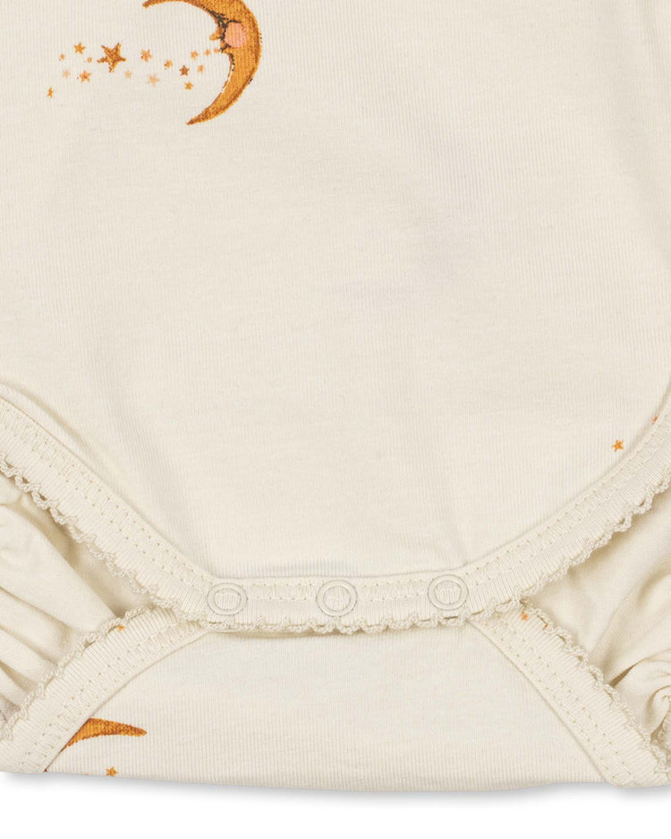 konges sløjd basic long sleeve newborn bodysuit in moon baby Little