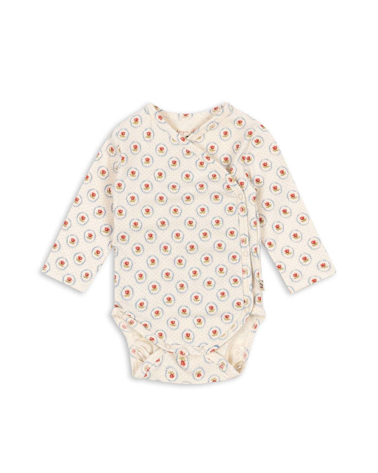 konges sløjd basic long sleeve newborn body in mirage baby Little