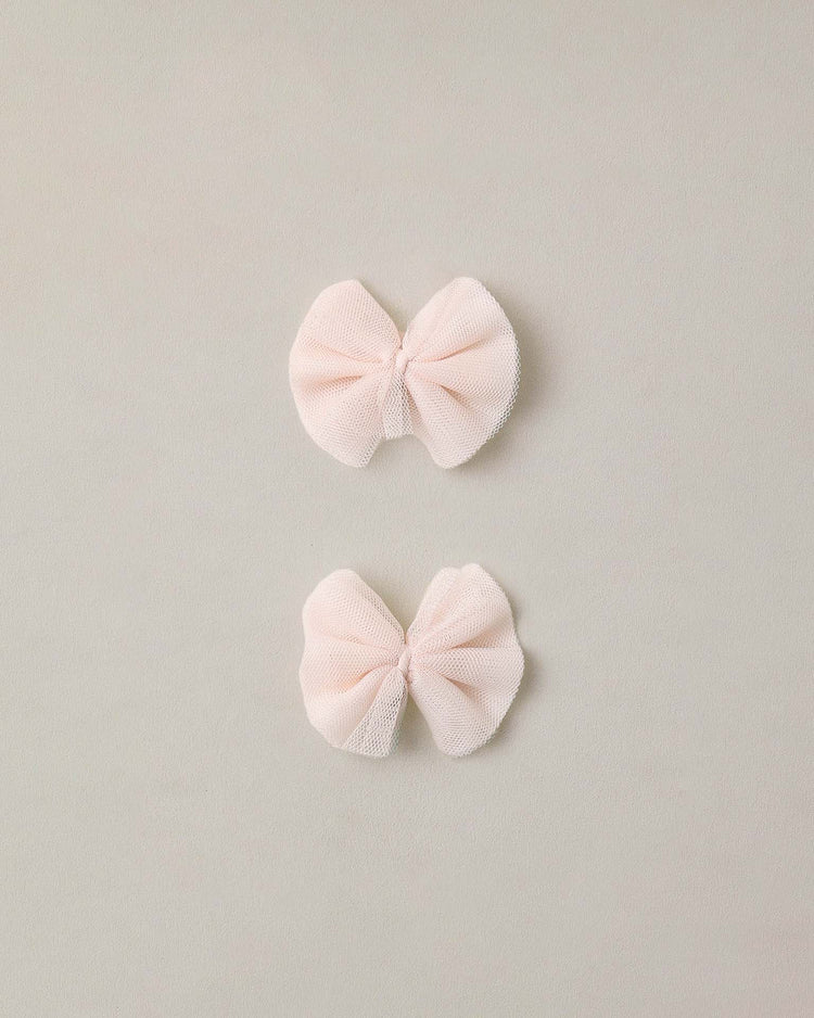noralee flutter tulle clips in pink accessories Little
