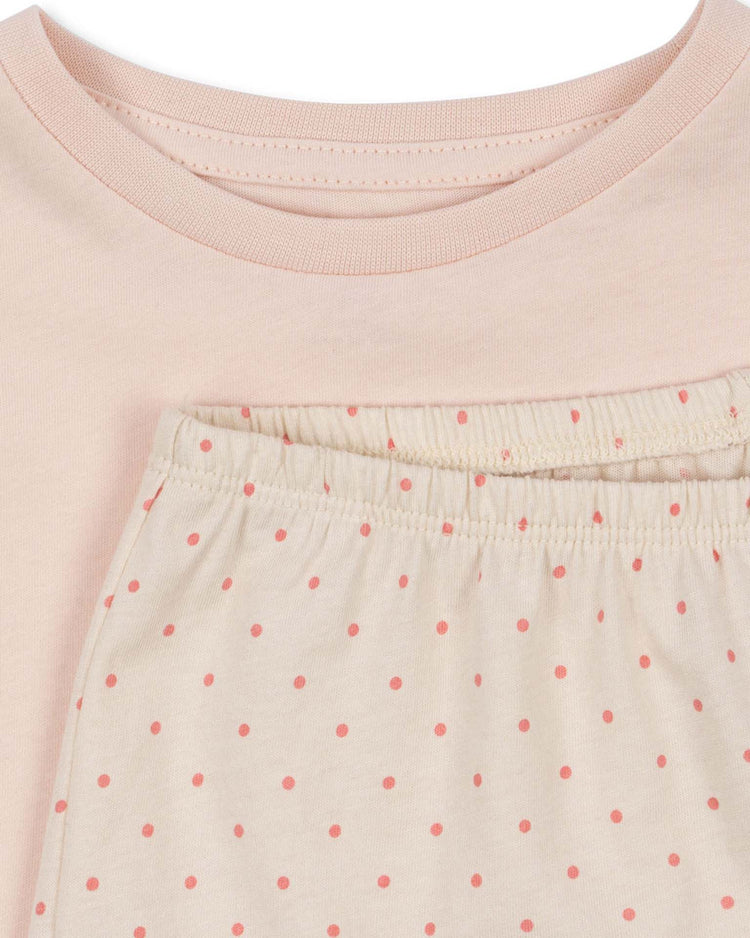 konges sløjd famo boxy fit set in pirouette dot + creole pink kids Little