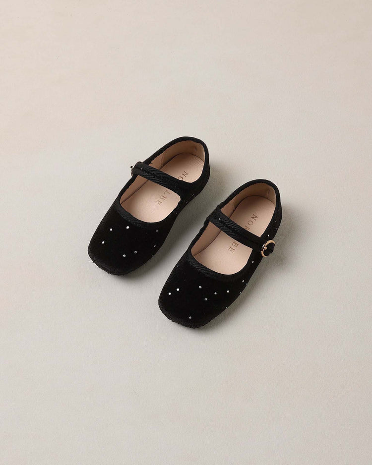 noralee strap ballet flats in black accessories Little