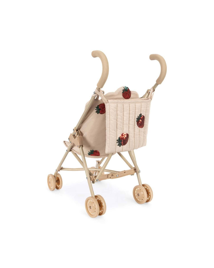 konges sløjd tulle doll stroller in strawberry play Little
