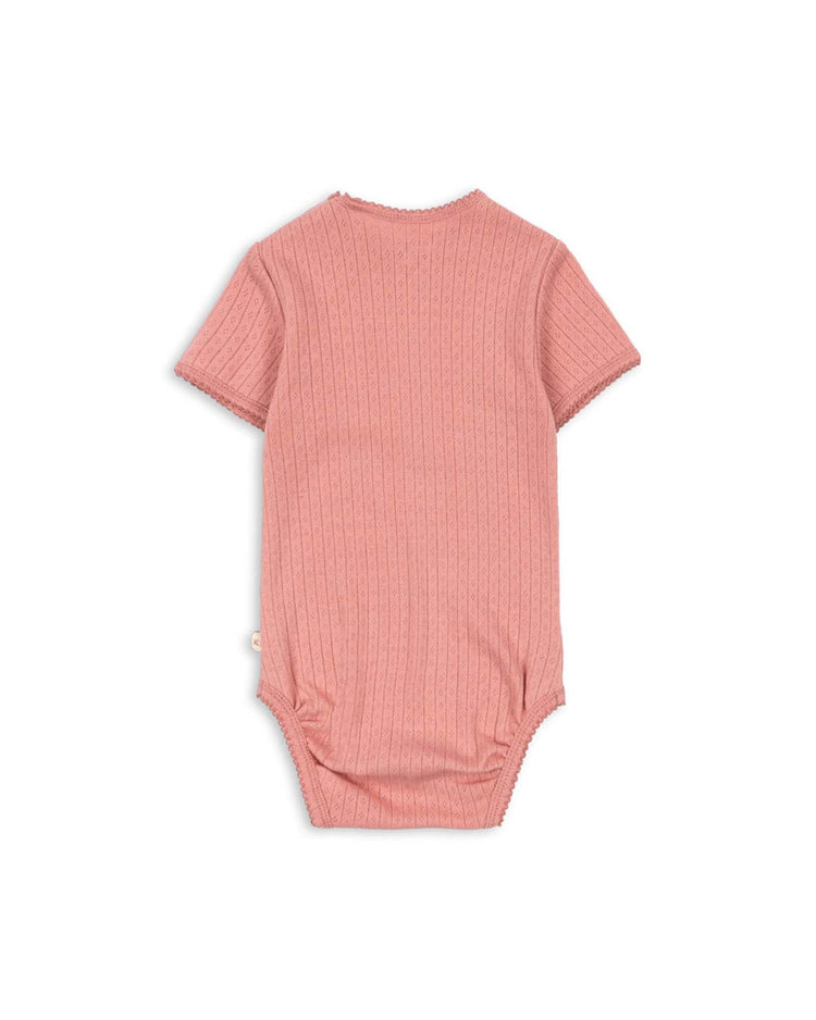 konges sløjd minnie short sleeve body in rosette baby Little