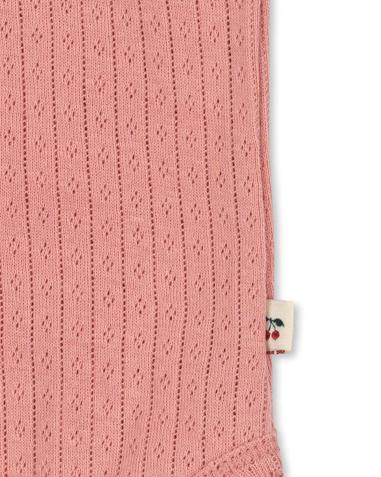 konges sløjd minnie short sleeve body in rosette baby Little