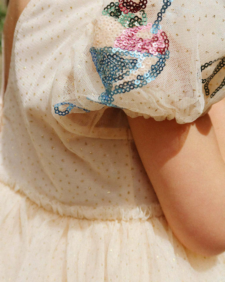 konges sløjd yvonne puff dress in gelato kids Little