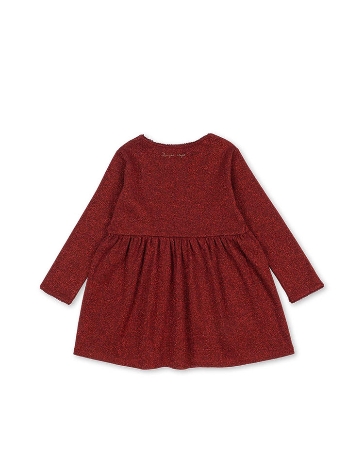 konges sløjd roli dress in red dahlia kids Little
