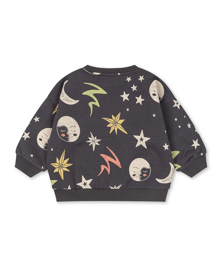 konges sløjd loupy print sweatshirt in luna lightning kids Little