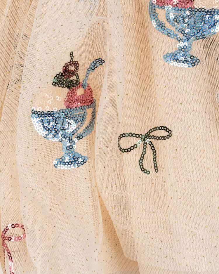 konges sløjd yvonne puff dress in gelato kids Little