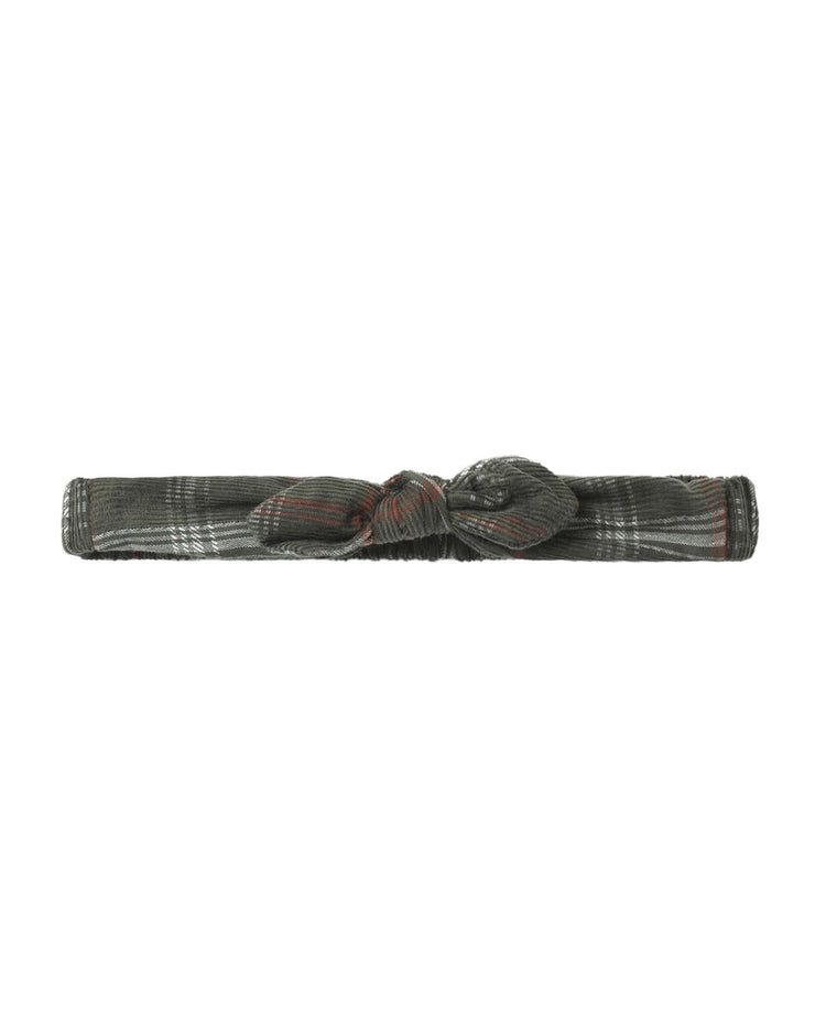 rylee + cru baby bow headband in holiday plaid accessories Little