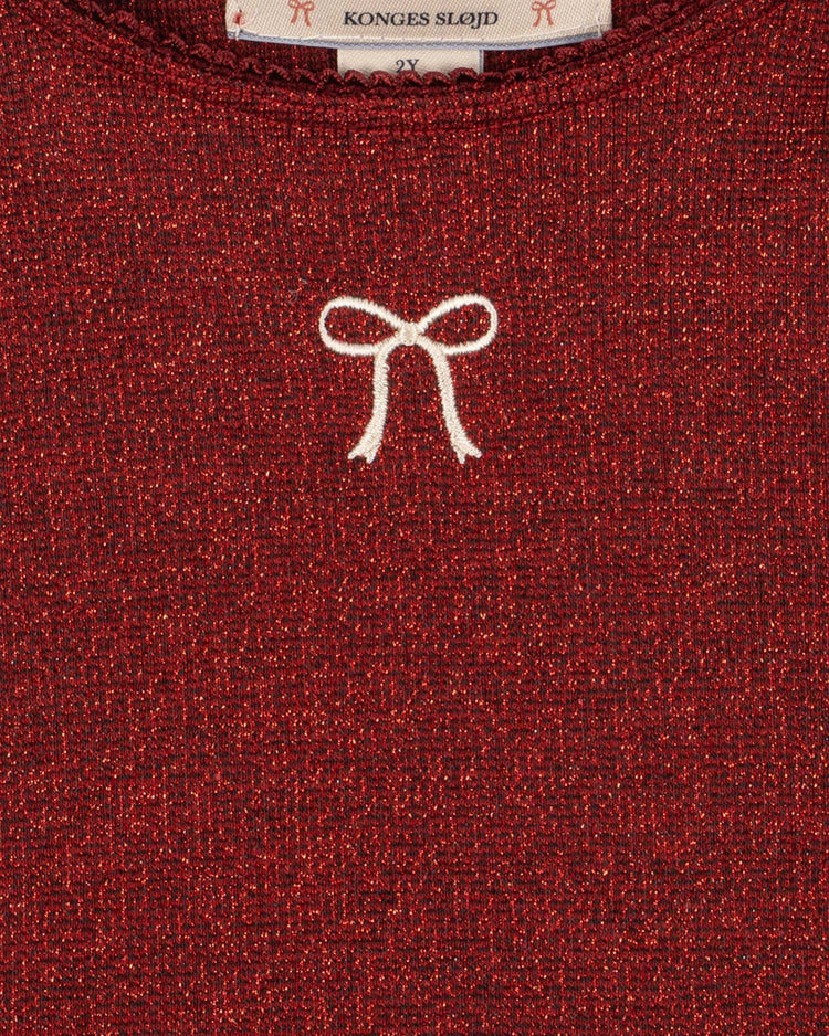 konges sløjd roli dress in red dahlia kids Little
