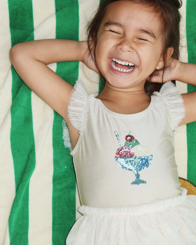 konges sløjd amandine swimsuit in rosewater kids Little