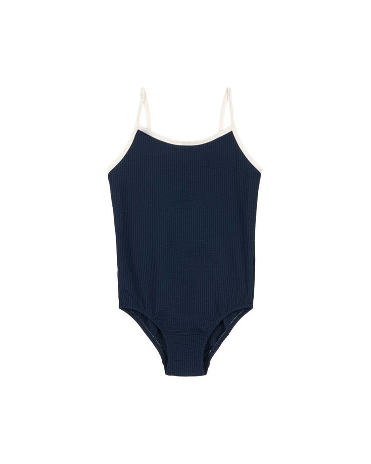 konges sløjd bowie swimsuit in navy blazer kids Little