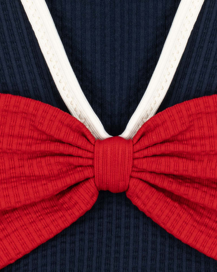 konges sløjd bowie swimsuit in navy blazer kids Little