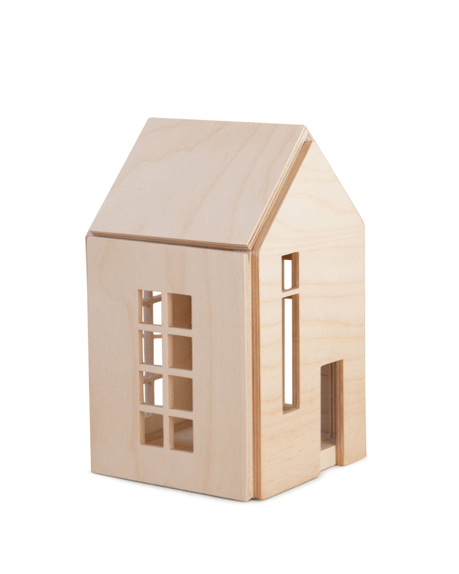 small magnetic dollhouse in natural – Little