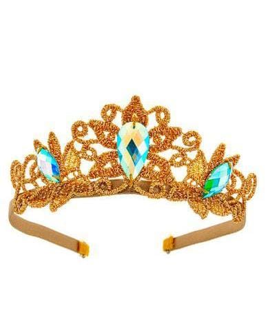 princess crown in turquoise