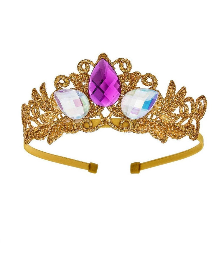 Little bailey + ava accessories princess crown in radiance purple + clear