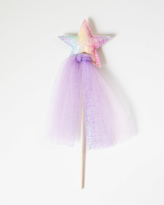 Little bailey + ava play unicorn glitter sparkle magic wand