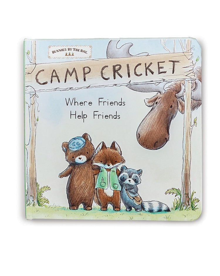 Little bunnies by the bay play Camp Cricket Board Book
