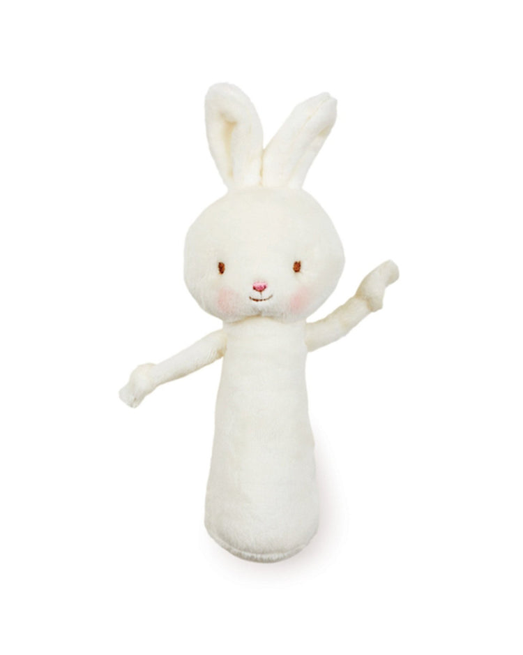 Little bunnies by the bay play friendly chime bunny in white