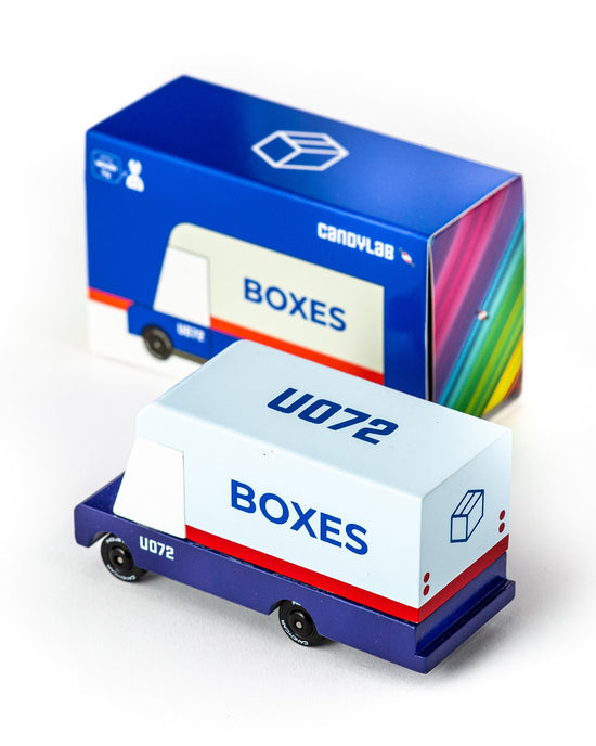 Little candylab play boxes mail truck candyvan