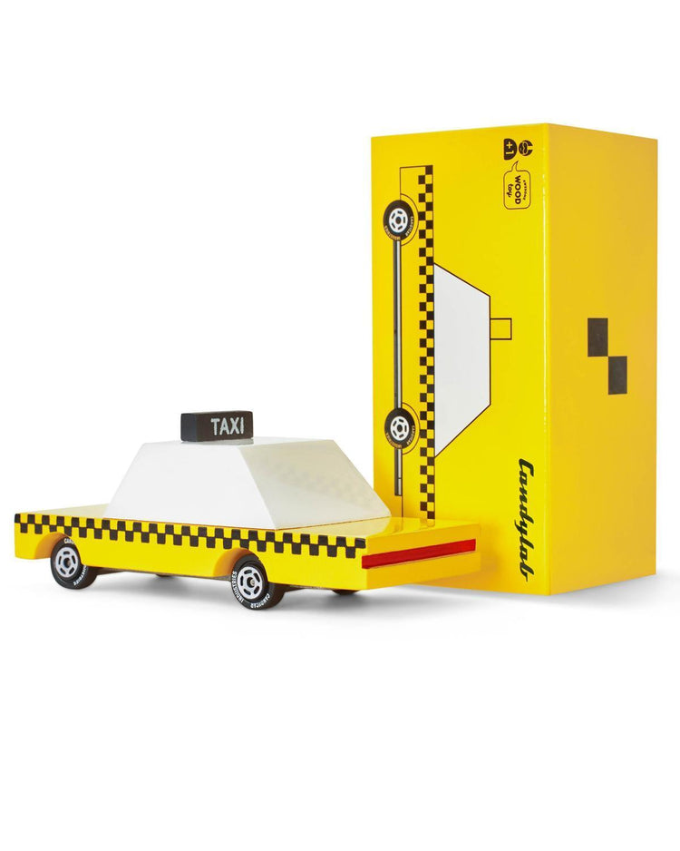 Little candylab play yellow taxi candycar