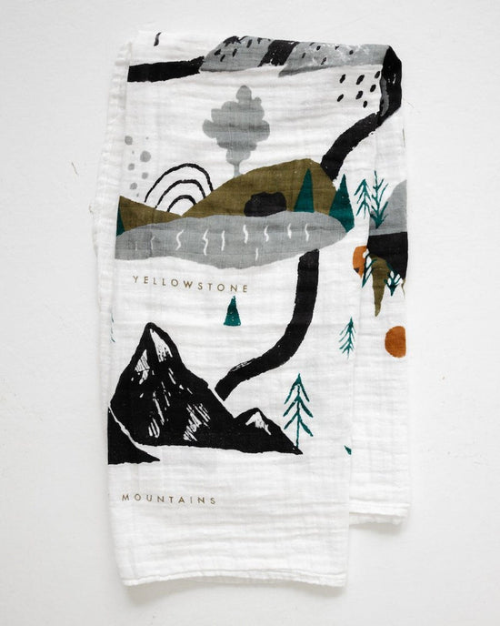 Little clementine kids baby accessories national parks swaddle