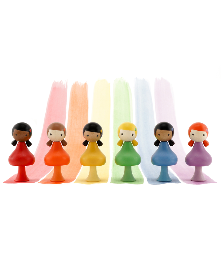 Little clicques play rainbow girls