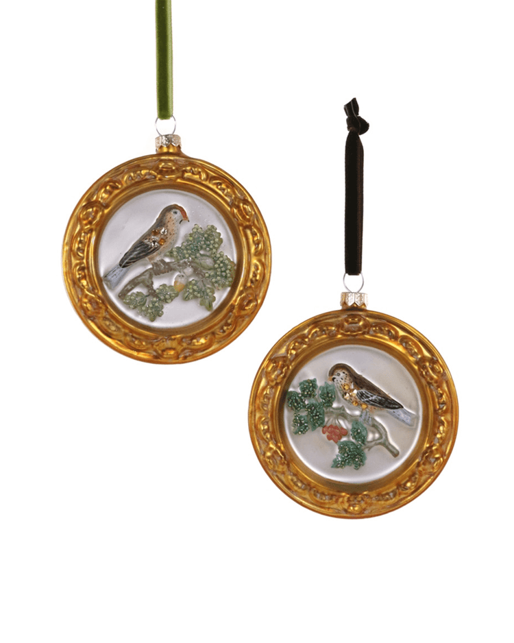 Little cody foster room forest birds curiosity ornament