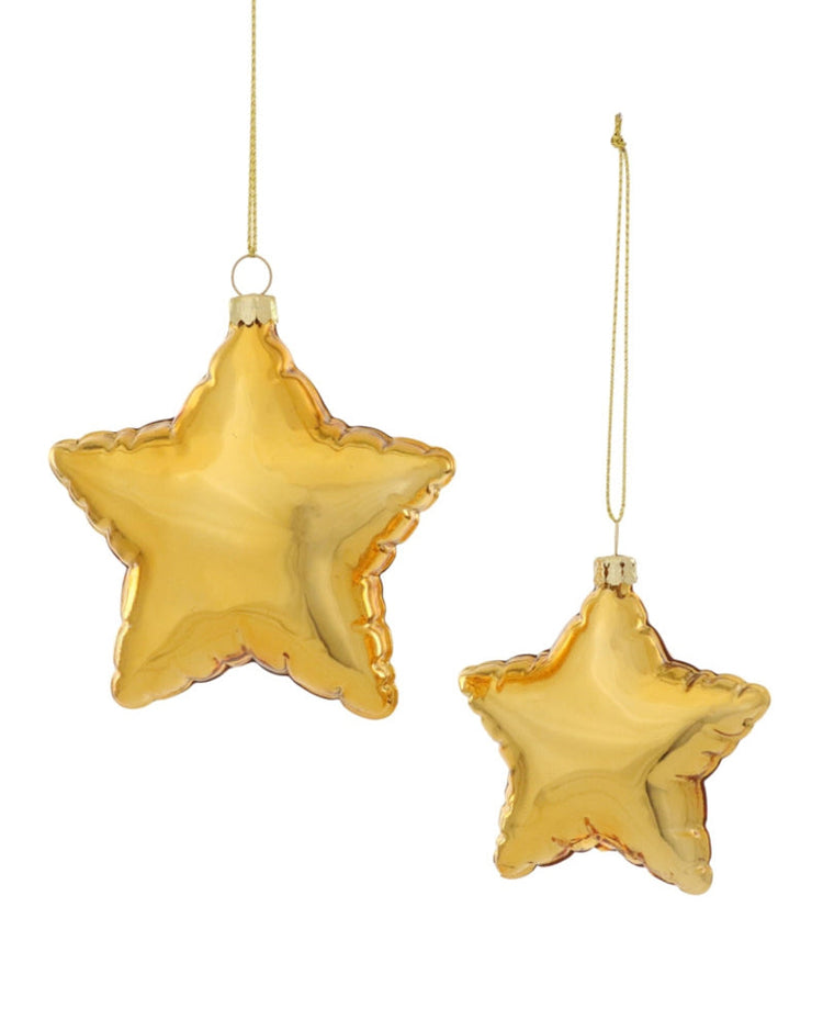 Little cody foster room gold balloon star ornament