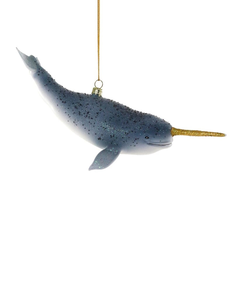 Little cody foster room north pole narwhal ornament