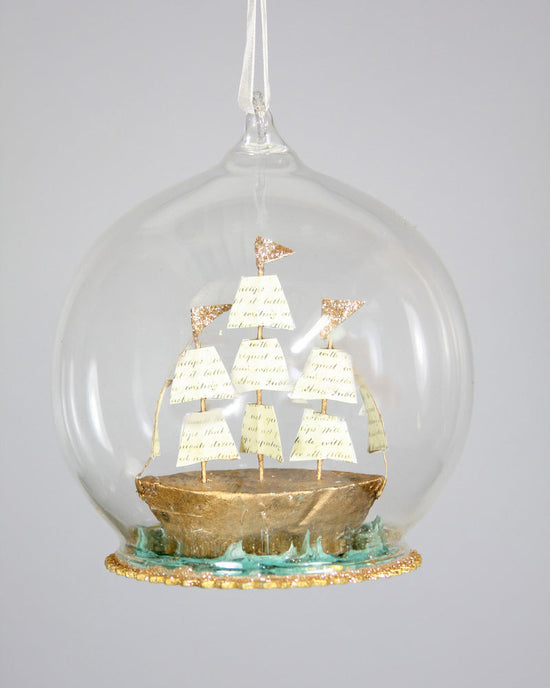 Little cody foster room sailboat globe ornmanet