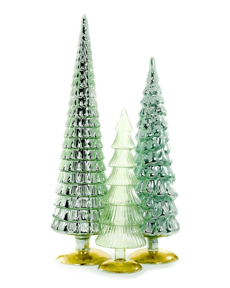 Little cody foster room set of large hue trees in winter green