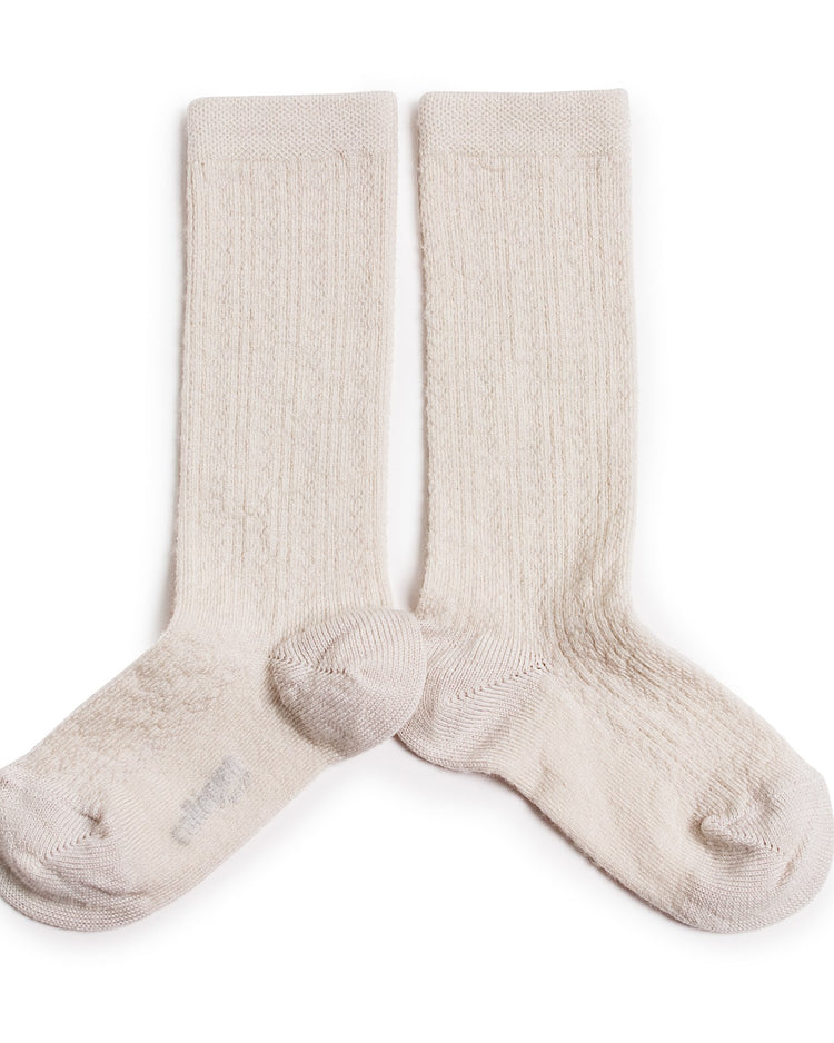 Little collegien accessories adèle knee socks in doux agneaux