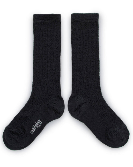 Little collégien accessories adèle knee socks in pierre de volvic
