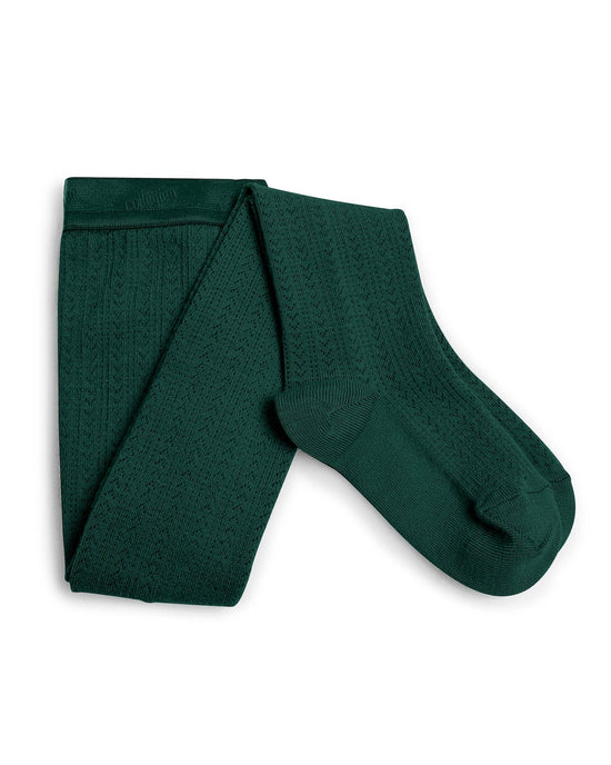 Little collegien accessories angélique tights in vert forêt