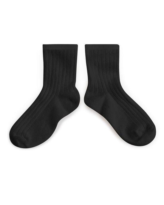 Little collegien accessories 18/20 ankle socks in noir charbon