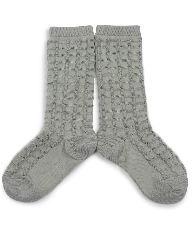 Little collegien accessories camille knee socks in aigue marine
