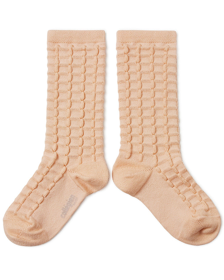Little collegien accessories camille knee socks in sorbet