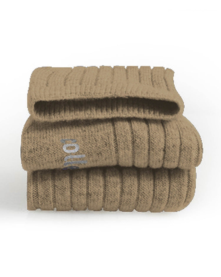 Little collégien accessories chamois socks in petite taupe